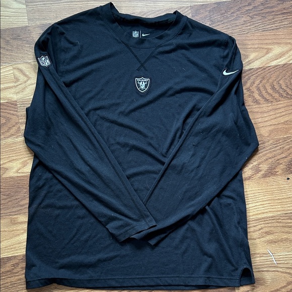 Nike Other - Nfl Nike Raiders Dri-Fit Long Sleeve
